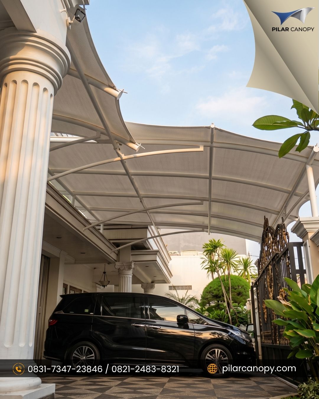 Foto proyek — canopy — Canopy membrane — Bagai Membrane Canopy